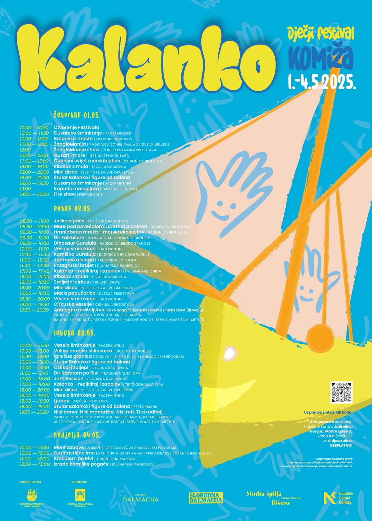 Prvosvibanjski vikend Komiža postaje dječji raj: Stiže Kalanko 2025!