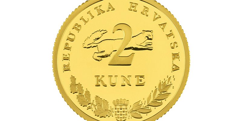 U prosincu stiže nova kovanica: Dvije zlatne kune