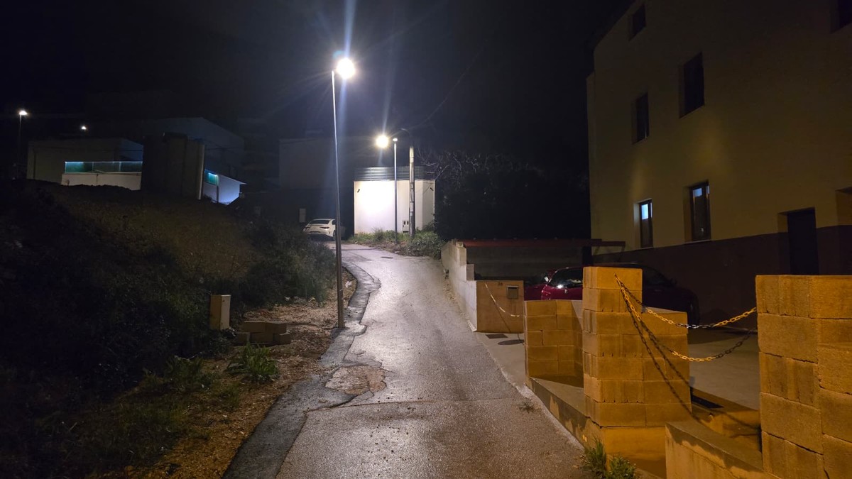 Dovršena rekonstrukcija javne rasvjete u istočnom ogranku Ulice kneza Mislava u Svetom Martinu