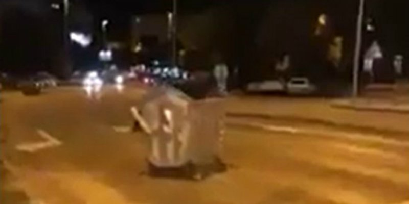 JE LI REGISTRIRAN? Kontejner se 'provozao' preko Gripa