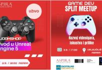NA VELEUČILIŠTU ASPIRA Radionica i meetup posvećeni razvoju videoigara