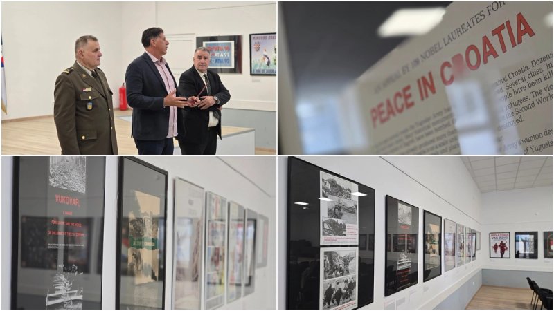 FOTOGALERIJA Izloženi hrvatski ratni plakati: 'Imotski zna što znače ponos i žrtva'