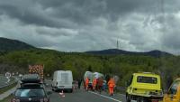 Nesreća na A1, otežano se prometuje