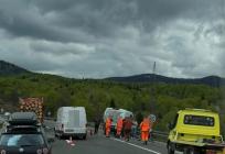 Nesreća na A1, otežano se prometuje