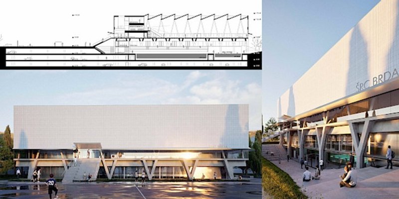 ZAPELO NA PRVOM KORAKU Srušen natječaj za Sportsko-rekreacijski centar na Brdima