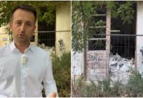 VIDEO Derutna zgrada u Trogiru opasna za prolaznike, ne smije se rušiti iz bizarnog razloga