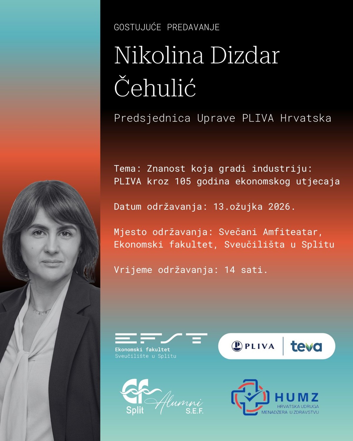 O ulozi znanosti i inovacija u razvoju farmaceutske industrije te ekonomskom i društvenom utjecaju Plive