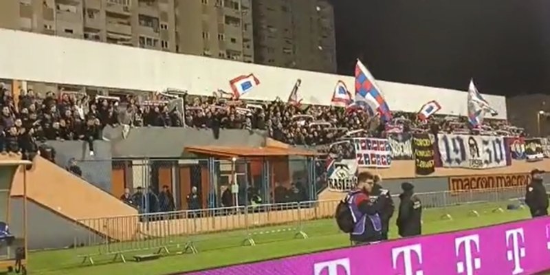 VIDEO Pogledajte kako je Torcida reagirala nakon utakmice u Šibeniku