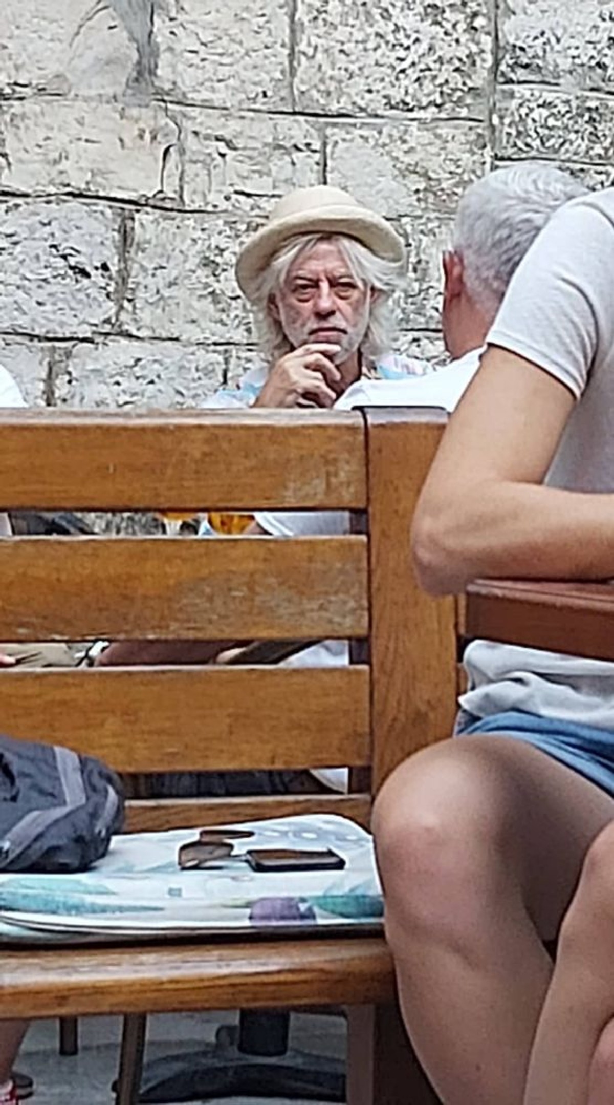 Legendarni Bob Geldof u kafiću u splitskom Getu