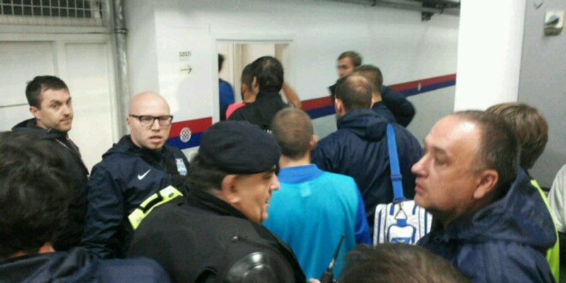 Incident ispred svlačionice Osijeka, morala reagirati policija i zaštitari