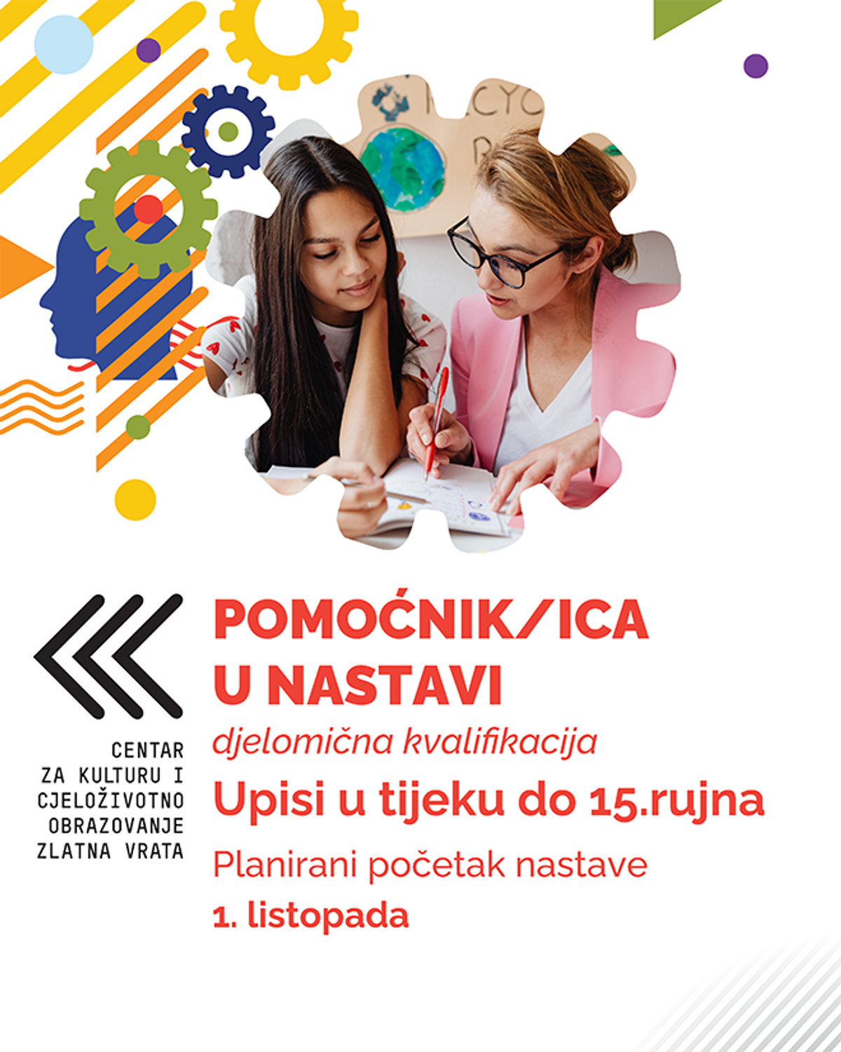 Otvorite vrata novoj karijeri: upisi u tražene programe Centra Zlatna vrata traju još kratko! 