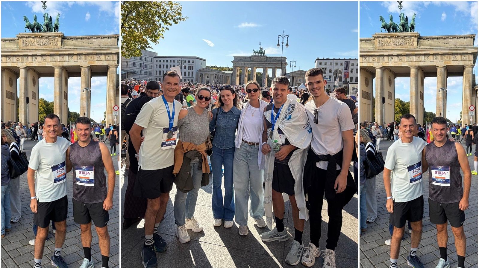 Damir Primorac i Toni Tomas istrčali Berlinski maraton među 56.000 trkača