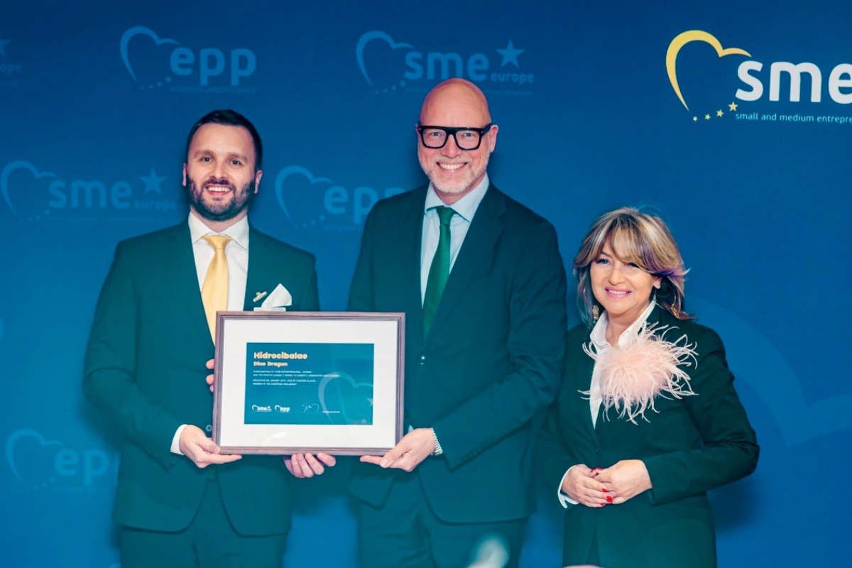 Hidrocibalae d.o.o. iz Vinkovaca dobitnik nagrade SME Europe u kategoriji Digitalna evolucija i pametno poslovanje