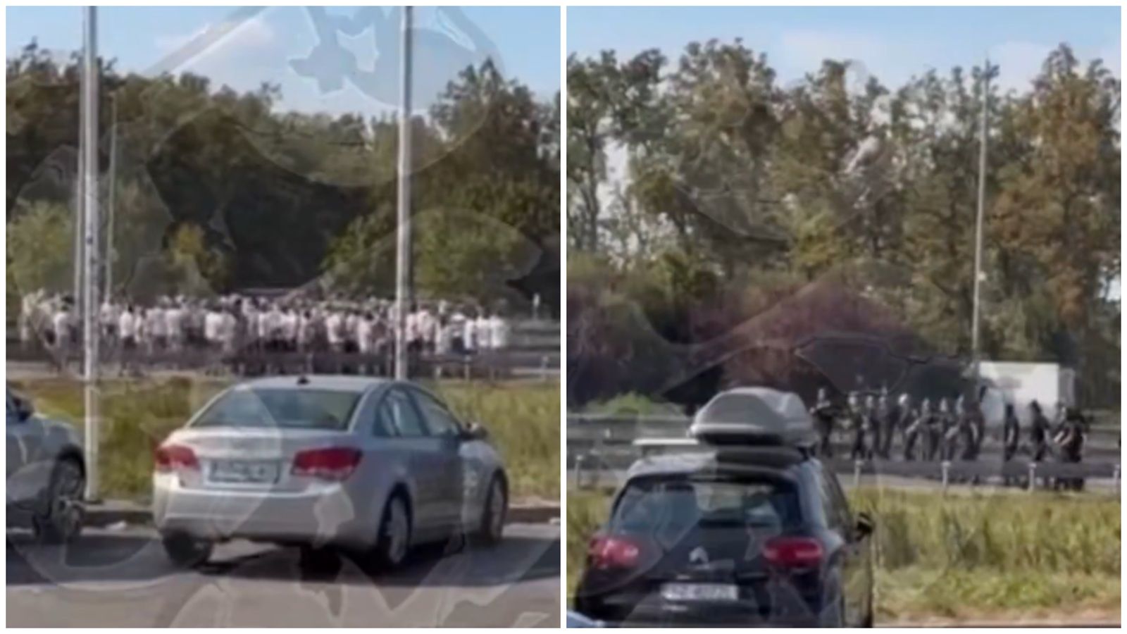 Torcida izašla nasred autoceste A1, kordon interventne spriječio tuču