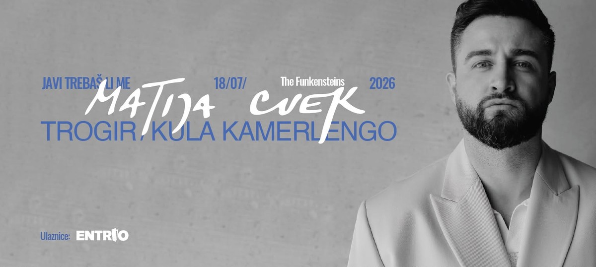 56. Trogirsko kulturno ljeto nastavlja u velikom stilu – stiže Enis Bešlagić, Matija Cvek, Splicka scena i Trogirski kanti