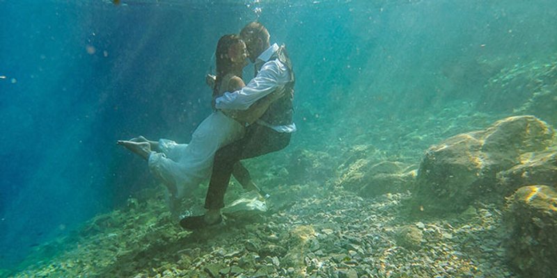 Došli su iz Belgije na Čiovo da bi snimili ove fotografije, pogledajte ljubav pod morem