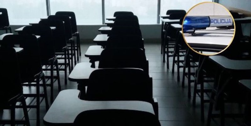 POLICIJA U ŠKOLI U STROŽANCU 'Učenik željeznom šipkom prijetio razredu.' Danas bojkotirali nastavu