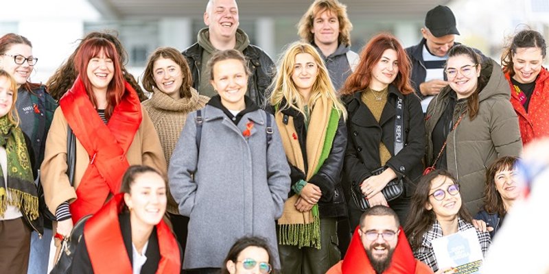 Volonteri Udruge Help i CroMSIC obilježili Svjetski dan borbe protiv AIDS-a