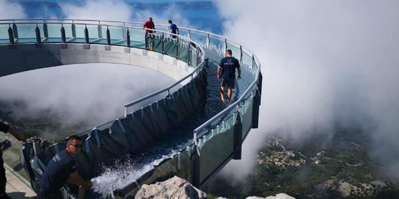 FOTOGALERIJA Radovi na Skywalku u završnici