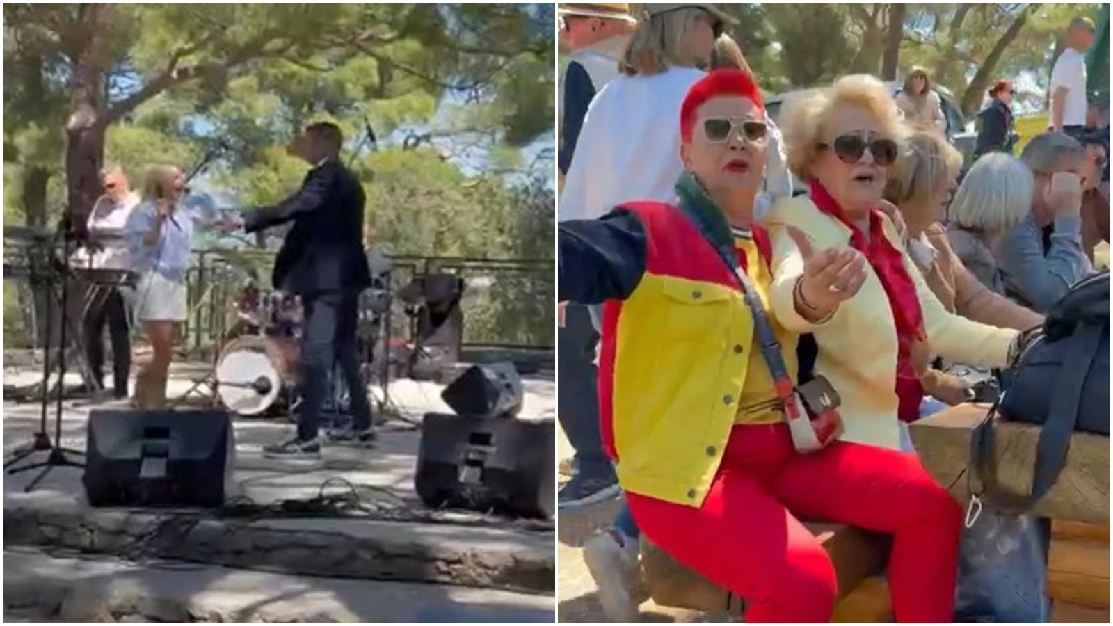 VIDEO Peco i Silvia zabavljali okupljene na Marjanu, jesu li ih ove Splićanke nadmašile?