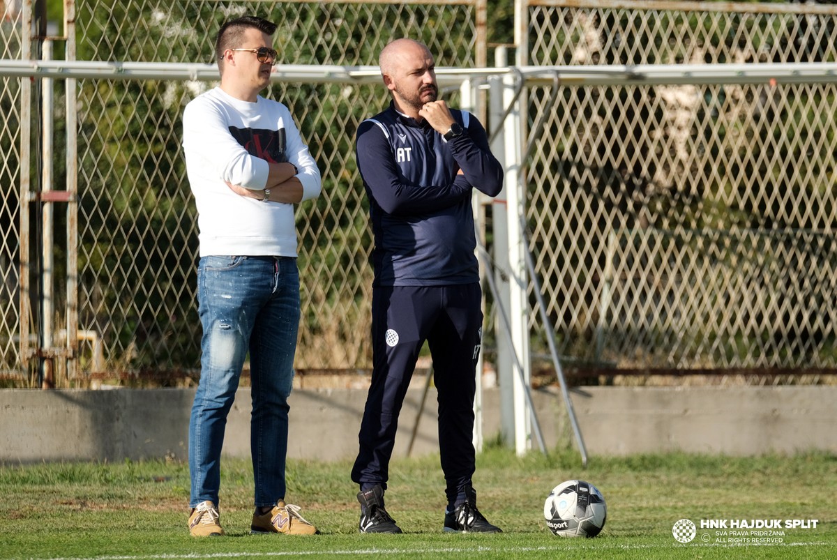 Nogometaši Hajduka u Mravincima počeli pripreme za nastavak prvenstva