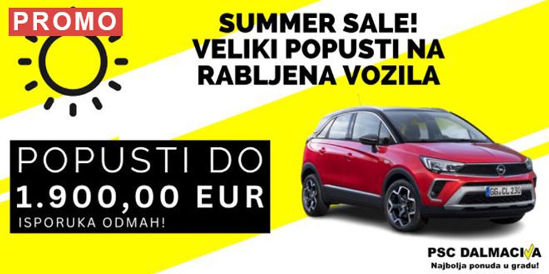 VELIKE UŠTEDE U PSC DALMACIJI Iskoristite priliku i uštedite na kupovini rabljenog vozila s garancijom i do 5 godina!