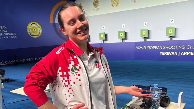 DOBAR NASTUP SOLINJANKE Matea Omazić osma na Europskom prvenstvu u streljaštvu u Erevanu
