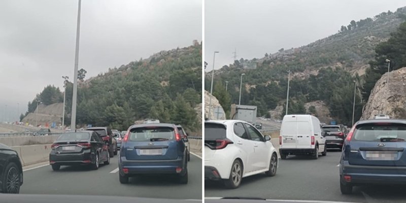 Stvaraju se gužve na brzoj cesti Solin - Klis