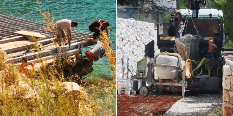 Zatražena žurna zabrana neovlaštenih radova i devastacije pomorskog dobra u Bobovišću