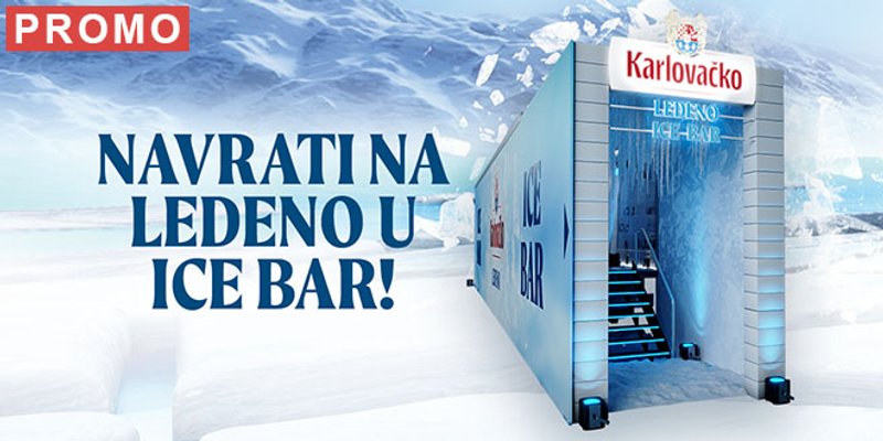 Posjeti Karlovačko ice bar i ledeno se dobro zabavi!