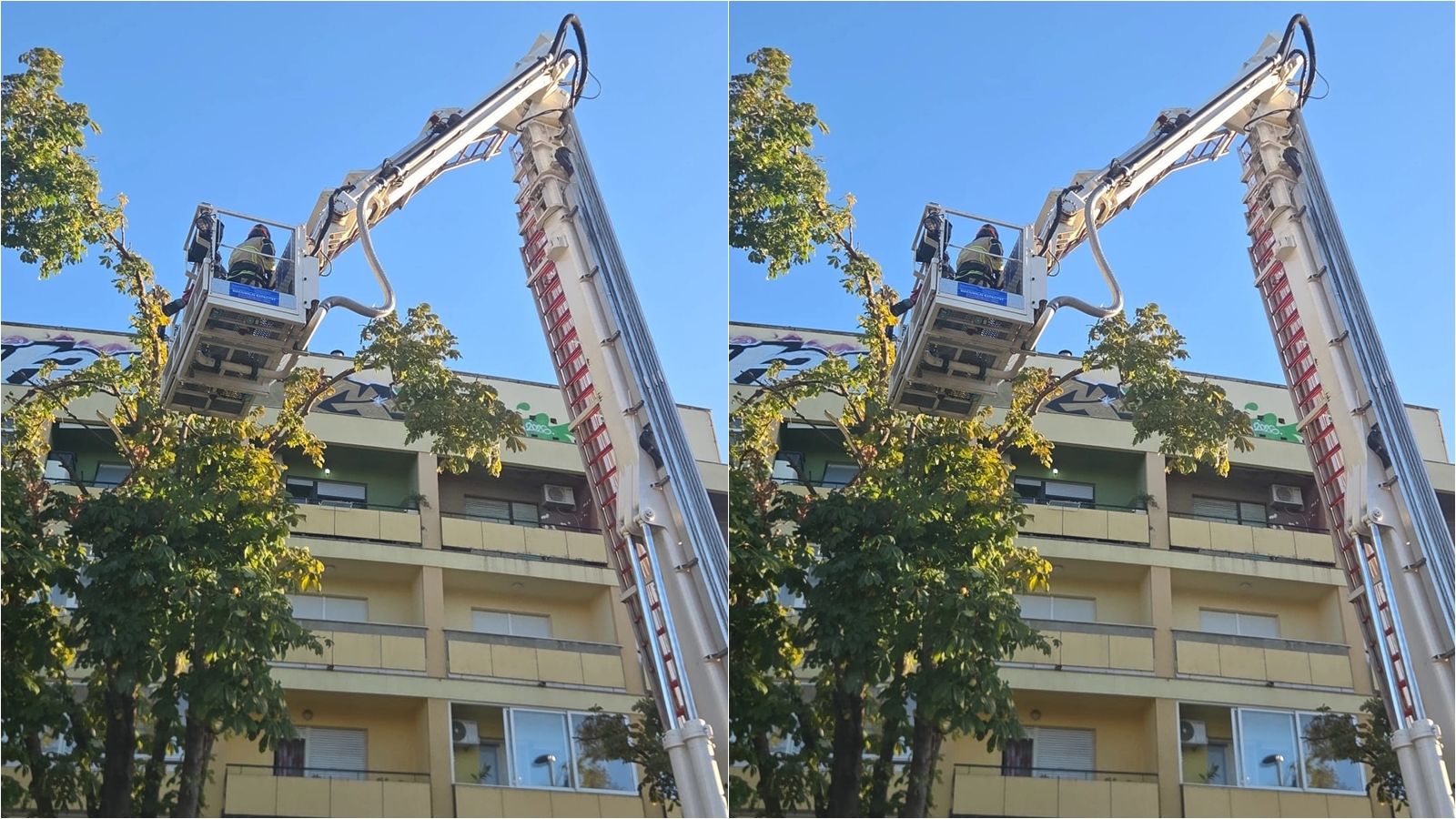 ZBOG SNAŽNOG VJETRA Zatvoren dio Gundulićeve