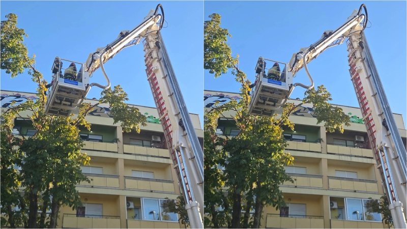 FOTO/VIDEO: ZBOG SNAŽNOG VJETRA Zatvoren dio Gundulićeve