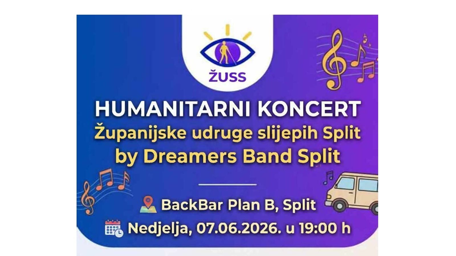 Županijska udruga slijepih Split nastavlja s humanitarnom akcijom