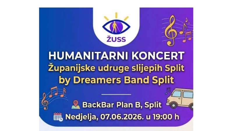 Županijska udruga slijepih Split nastavlja s humanitarnom akcijom