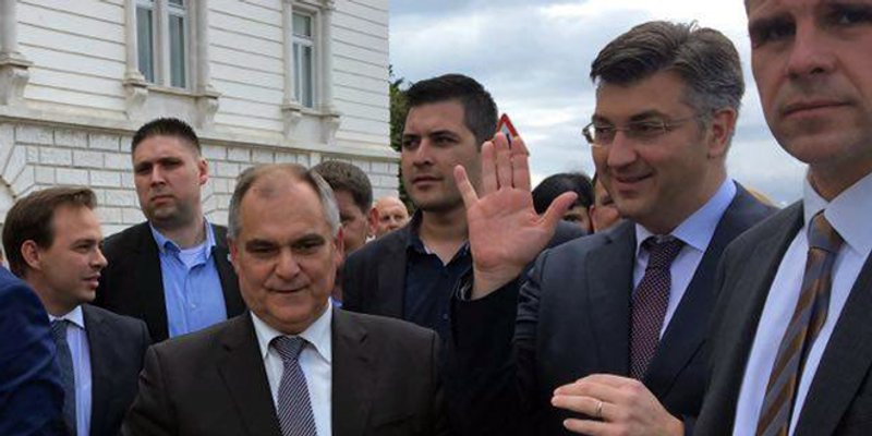 Plenković: Lijepo je vidjeti veseli Split nakon procesije, toliko je izvanredne živahne atmosfere!