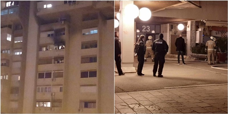 OBAVLJEN OČEVID Dijete susjedu bacilo petardu na balkon i izazvalo požar 