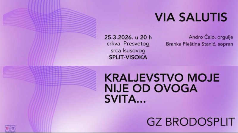 Muka kao nadahnuće: Zbor Brodosplit u Gospi od Pojišana