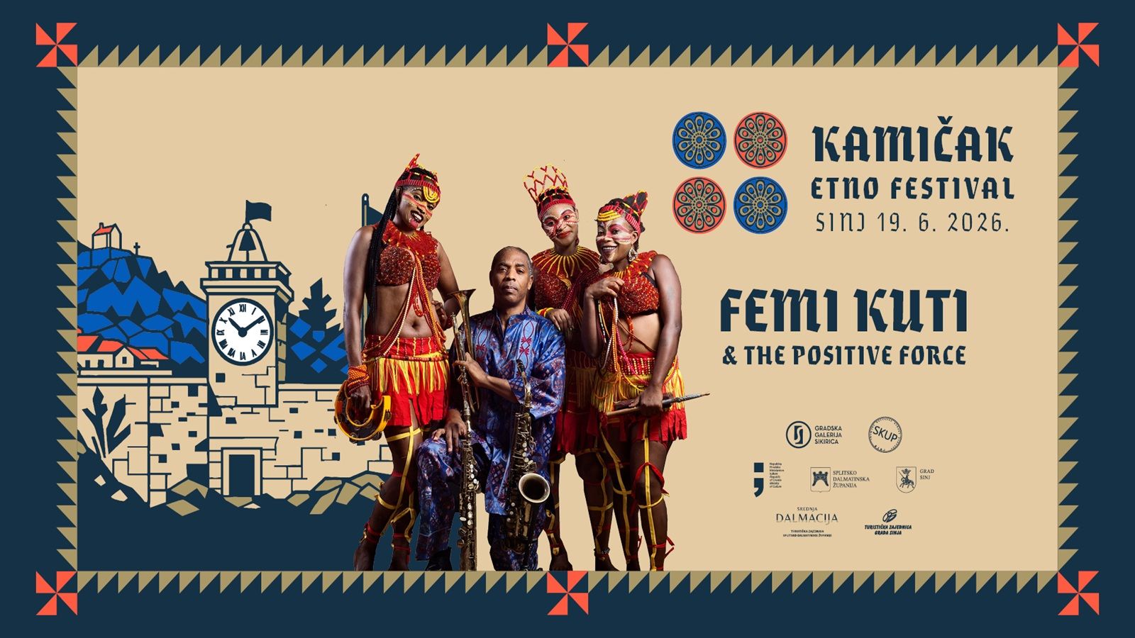 Legendarni Femi Kuti vraća se u Hrvatsku, ovaj put u Sinj!
