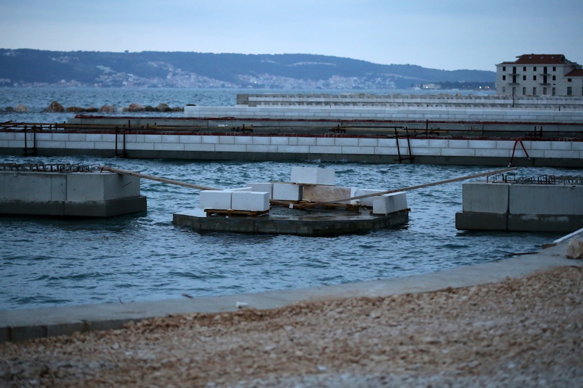 Radovi u Kaštelima | Foto: Veljko Martinović