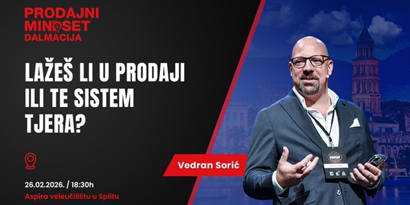 Lažeš li u prodaji ili te sistem tjera?