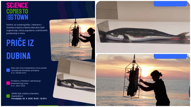 ‘Priče iz dubina’ u Gradskoj knjižnici Marka Marulića