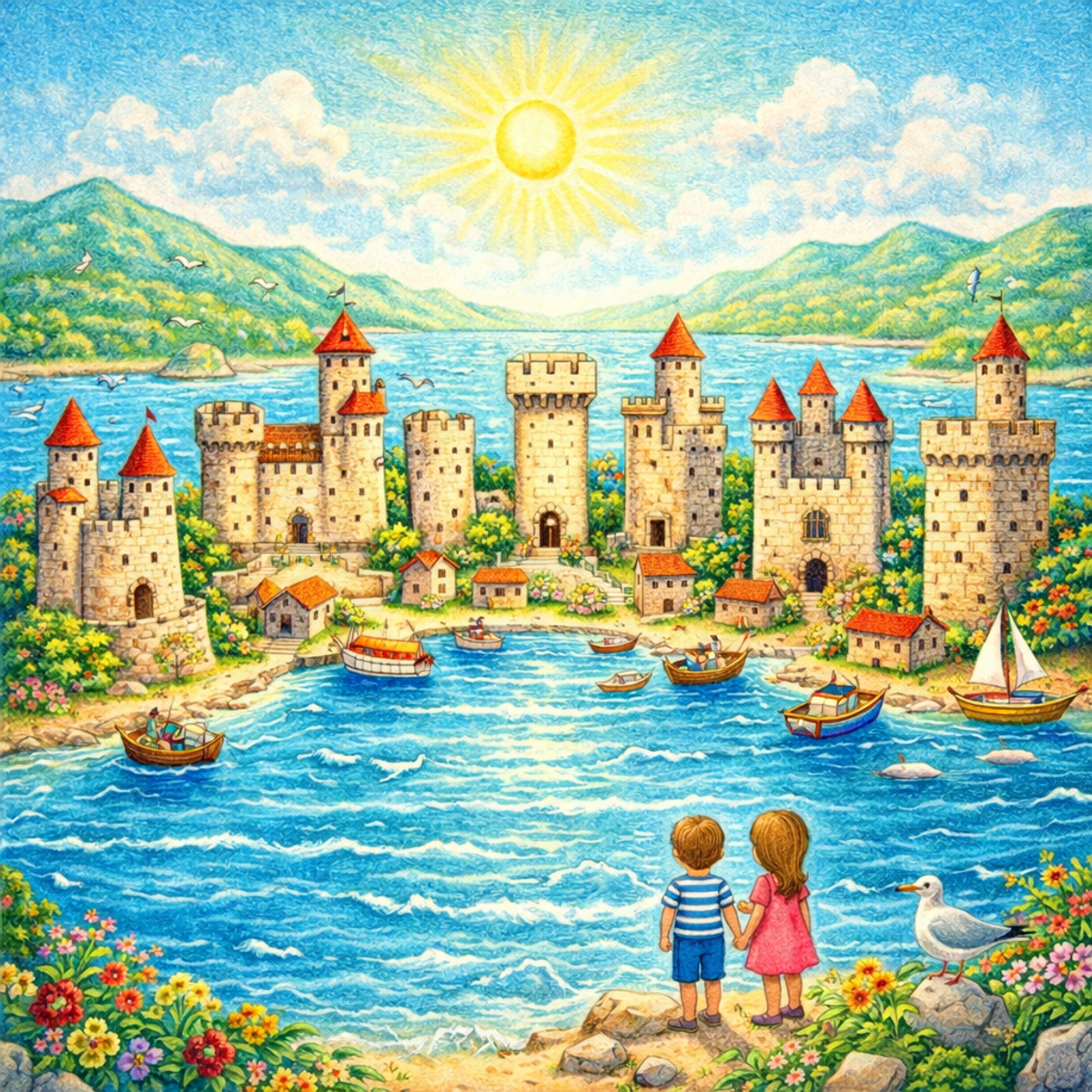 Djeca kroz radionicu otkrivaju priču o Sedam Kaštela