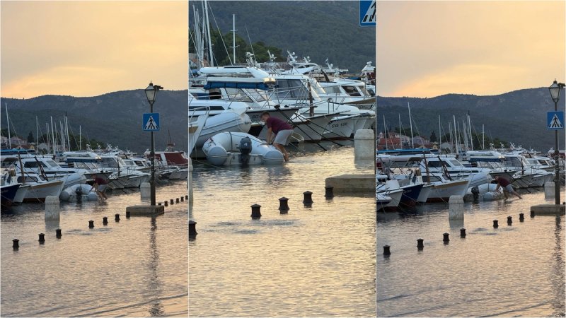 VIDEO Šćiga zahvatila Hvar