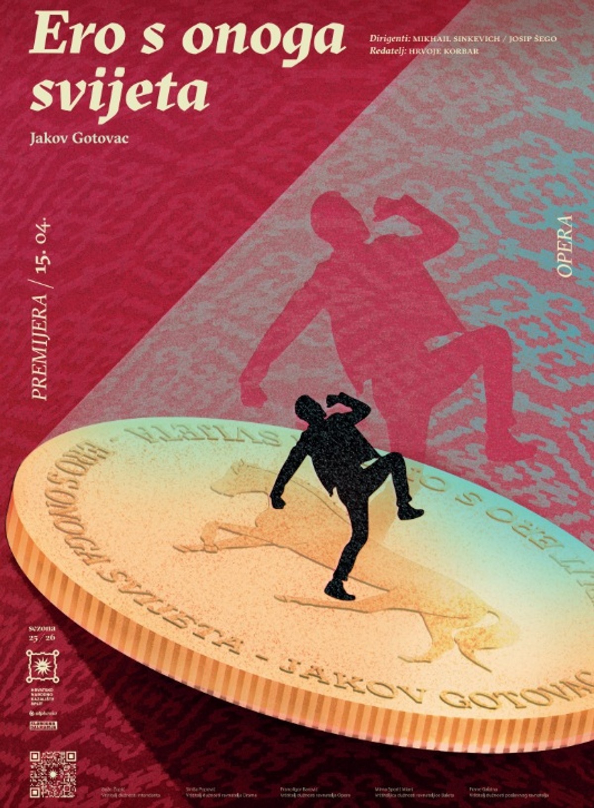 HNK Split, pod redateljskom palicom Hrvoja Korbara, priređuje premijeru Gotovčevog 'Ere s onoga svijeta'