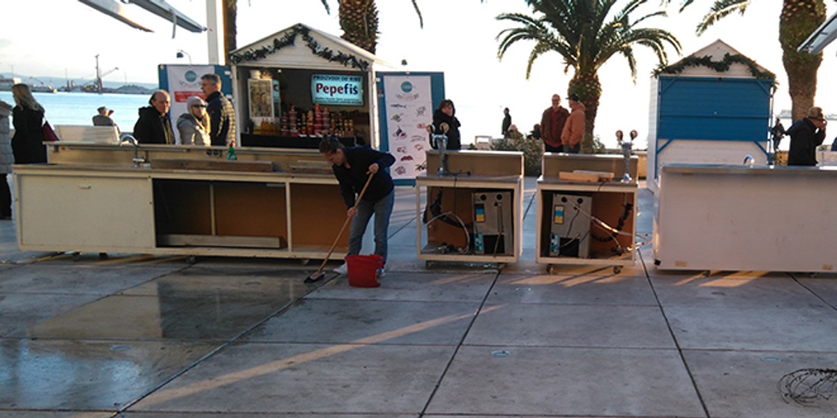 SPLIT DANAS: Večeras je malo ljudi u gradu