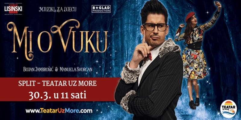 TEATAR UZ MORE Pogledajte najurnebesniju bajku o Vuku i Crvenkapici