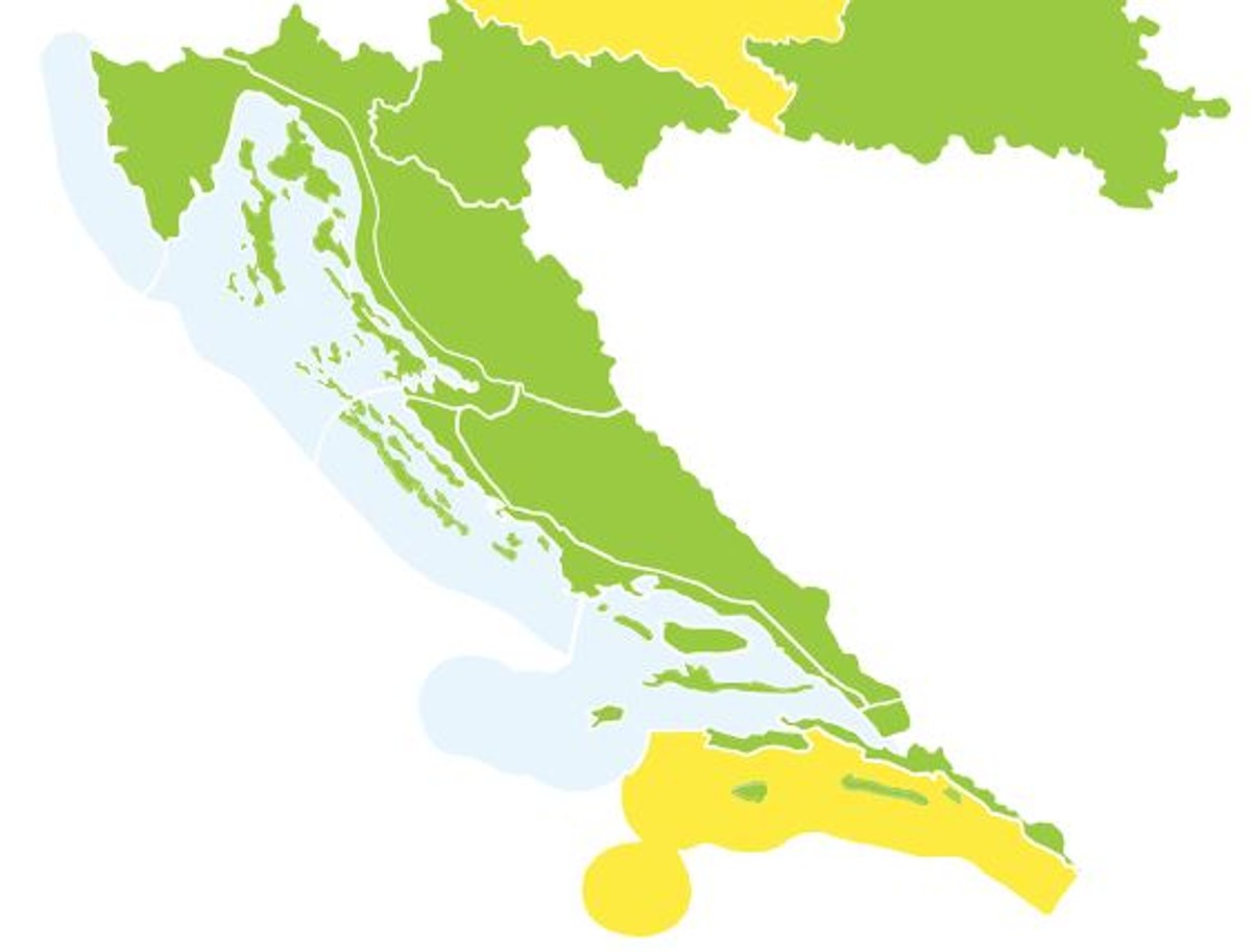 Evo kakvo nas vrijeme čeka sutra