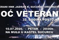 Noć veterana HNK Jadran Kaštel Sućurac u petak na mulu