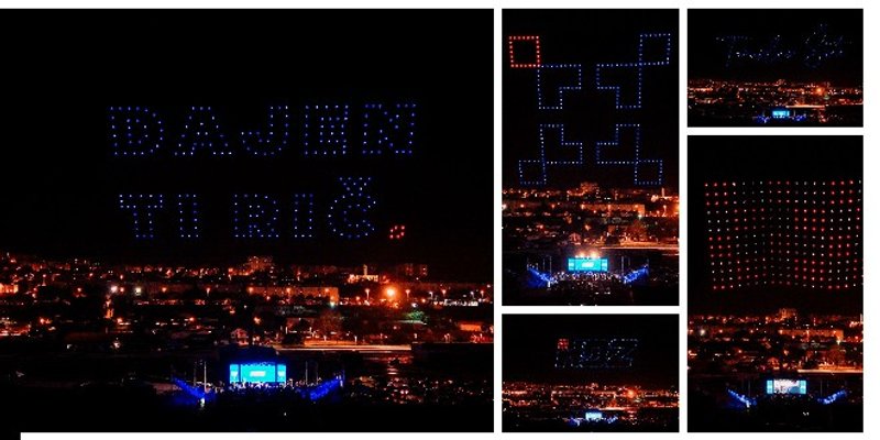 SHOW NA KOPILICI Sa 280 dronova predstavljen Šutin izborni slogan  