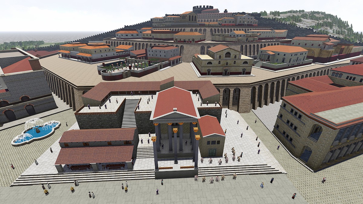 3D model Narone u Vidu